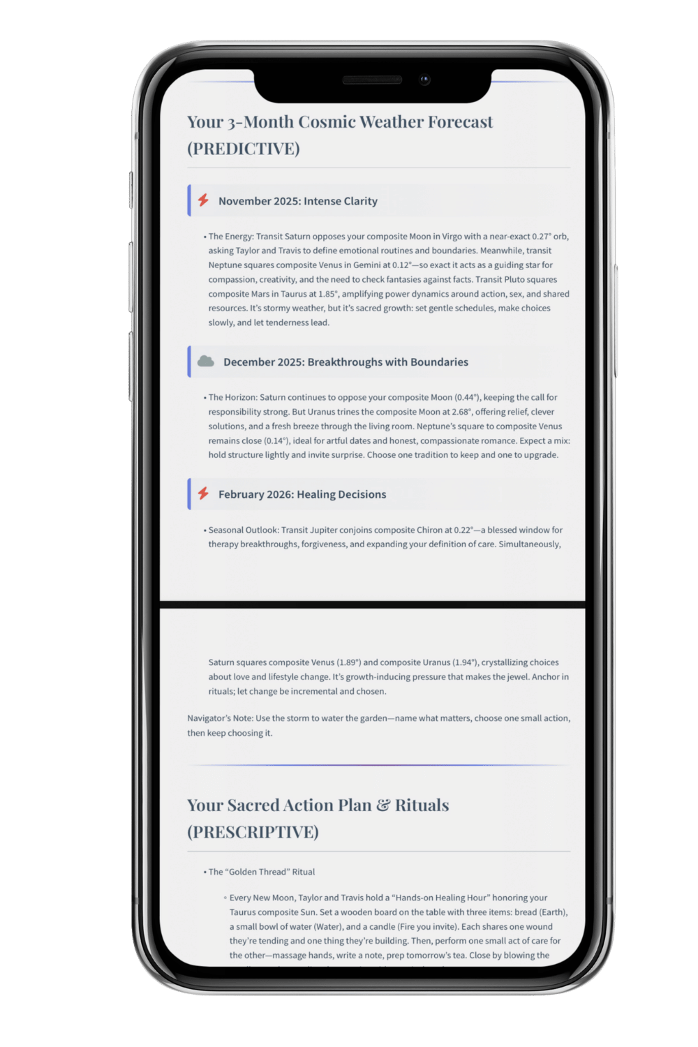 3-Month Cosmic Weather Forecast Preview